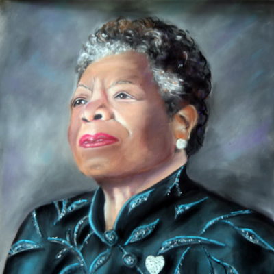 "MAYA ANGELOU"(NFS) 16X20 PASTEL