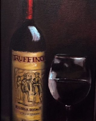 "Ruffino" 10x20 oil